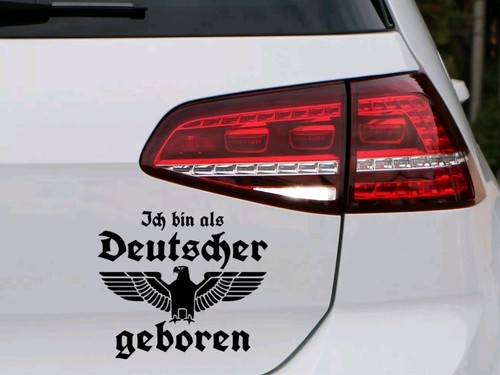 Reichsadler aufkleber ich - aufkleber, bin