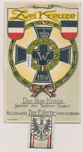 Zwei kreuze das - zwei, rote