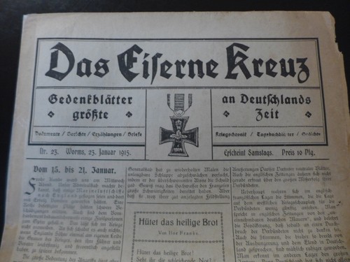 1915 das eiserne kreuz - -,