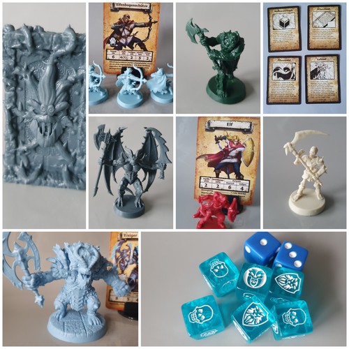 Hero quest einzelteile möbel - einzelteile,