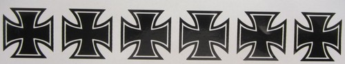 6x eiserne kreuz iron - eiserne,