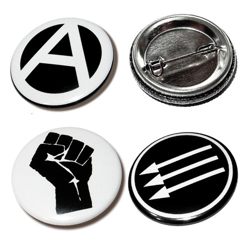 Anarchie raised fist eiserne - anarchie/raised, fist/eiserne
