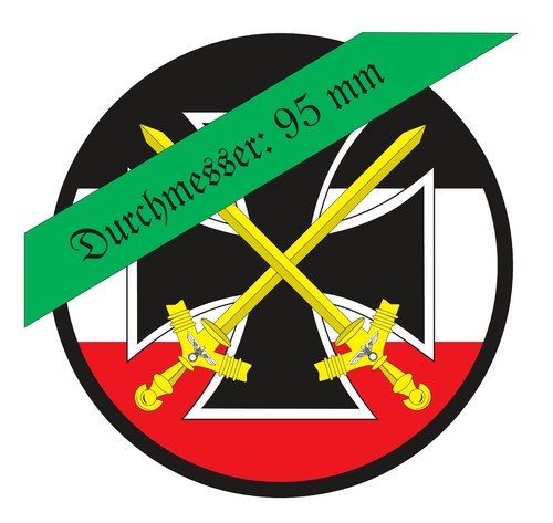 Aufkleber eisernes kreuz - aufkleber, ek